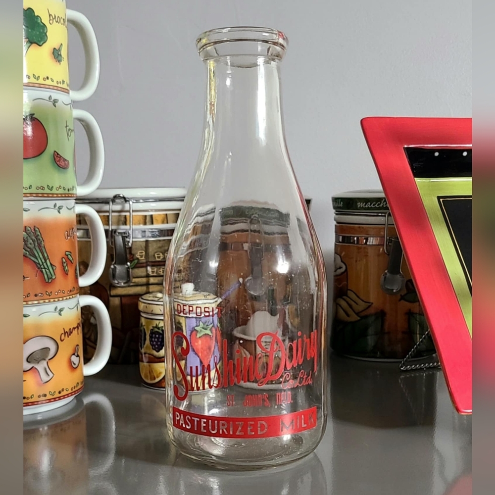 Rare Vintage Milk Bottle